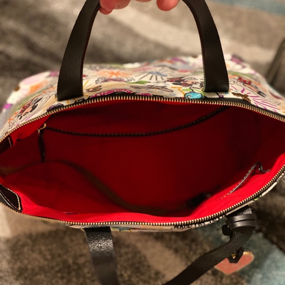 Disney Dooney and Bourke Nylon Sketch Satchel - Picture 2 of 7